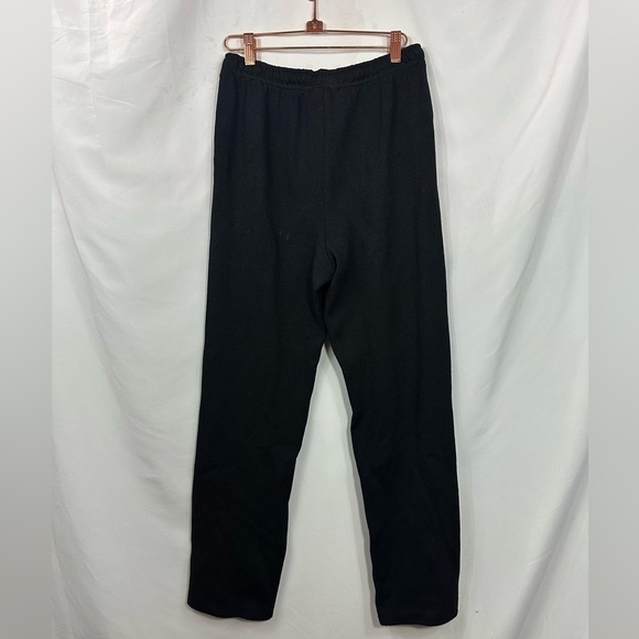 St John Sport black santana drawstring pants with sequins size S - Picture 8 of 9